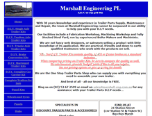 Tablet Screenshot of marshall-eng.com.au